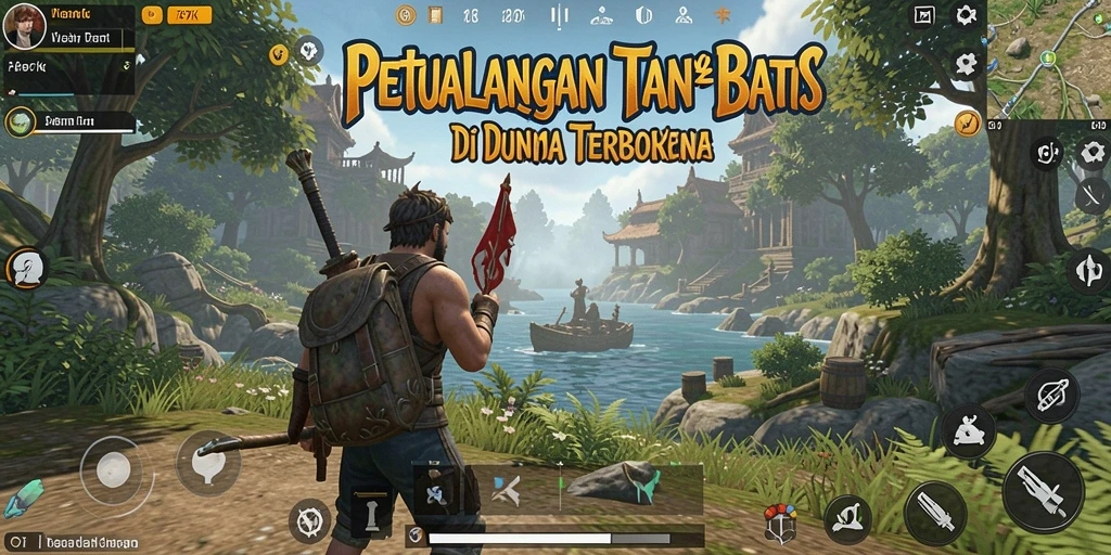 Tampilan gameplay 797K yang memukau dalam dunia terbuka.