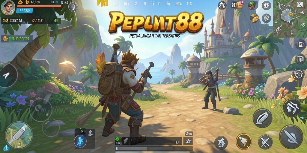 Screenshot gameplay Open World dari CEPAT88 yang menakjubkan.
