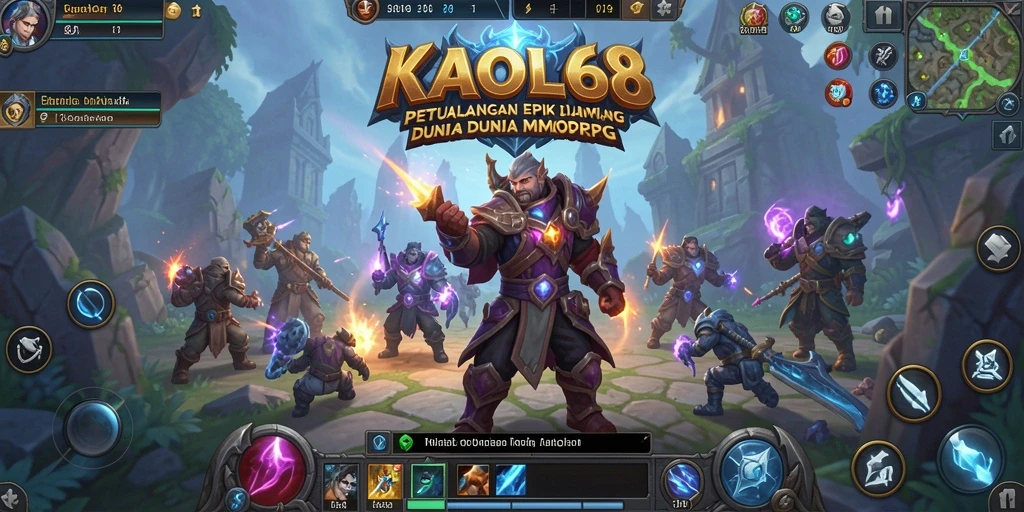 Tampilan gameplay KAOL68 yang menegangkan dan penuh aksi.