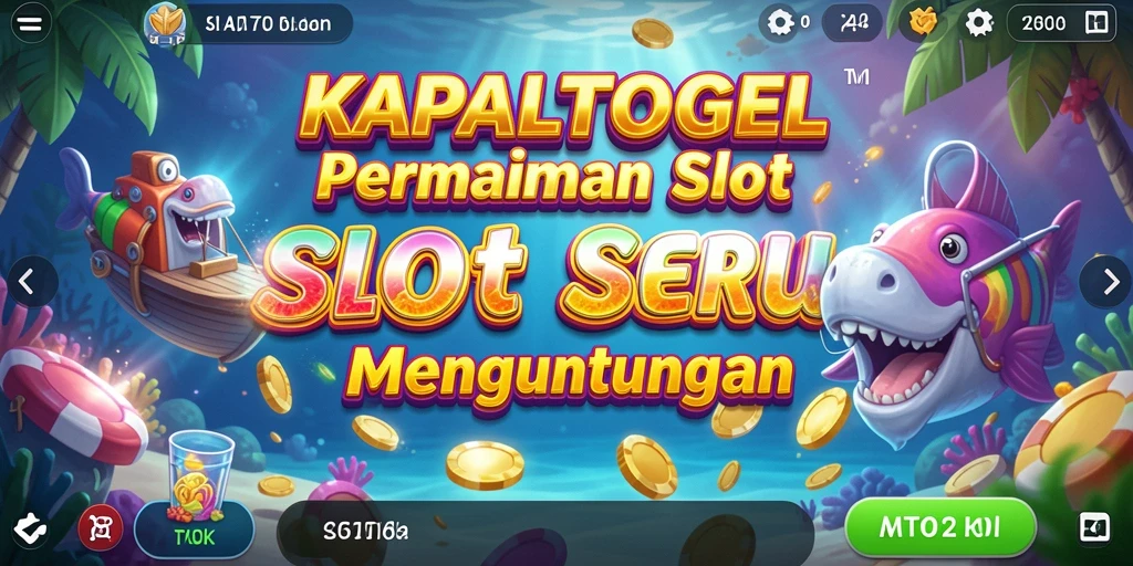Screenshot KAPALTOGEL menampilkan gameplay Slot yang seru dan menguntungkan.