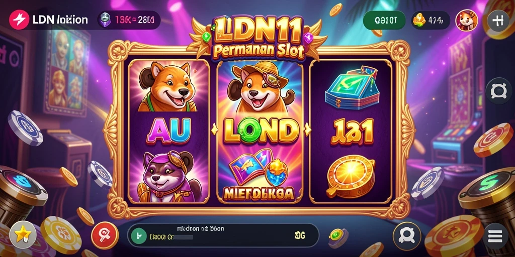 Screenshot gameplay LDN11 dengan tampilan menarik dan fitur slot.