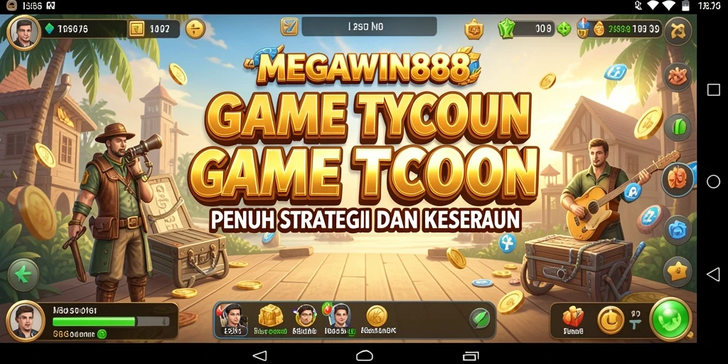Tampilan gameplay MEGAWIN888 yang menantang dan seru.
