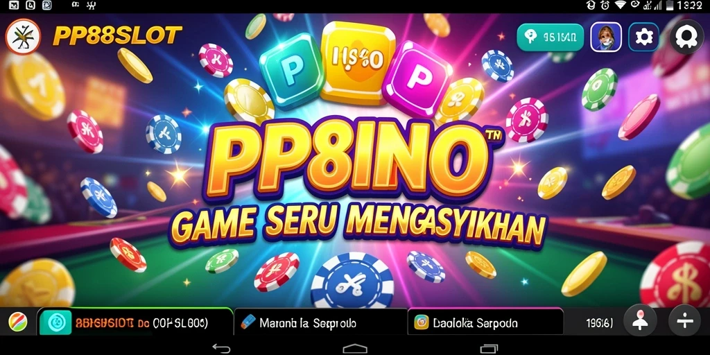 Tampilan gameplay seru dalam PP8SLOT dengan fitur Bingo yang menarik.