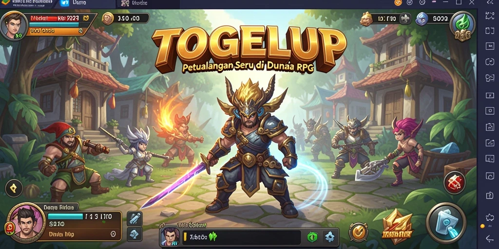 Menampilkan gameplay yang seru dan karakter unik di TOGELUP.